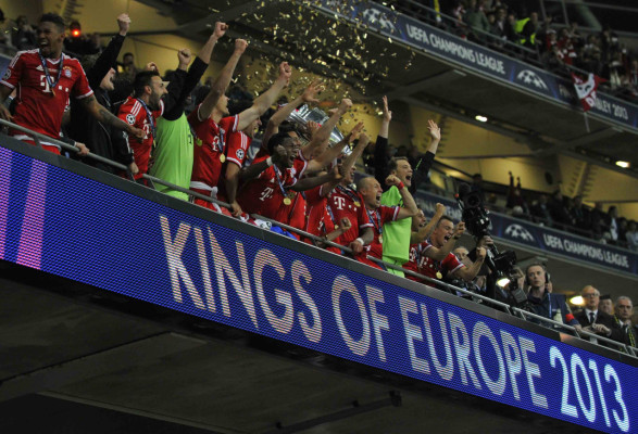Bayern Munich campeón de la Champions League.