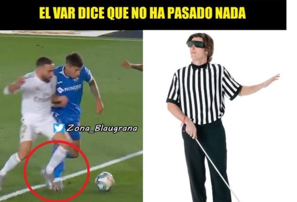 Los crueles memes de la victoria del Real Madrid ante el Getafe donde se burlan del Barcelona