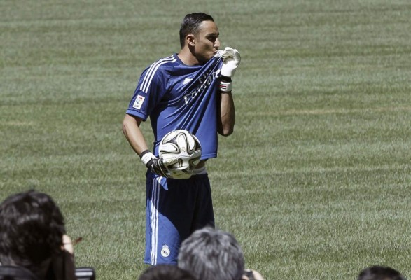 Keylor Navas, presentado en el Real Madrid: 'Pura vida y Hala Madrid'