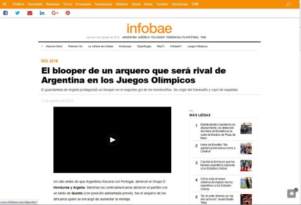 Prensa internacional sobre Honduras: 'No era necesario sufrir tanto'