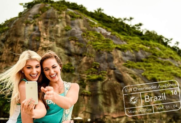 Las hermosas porristas brasileñas que buscan brillar en la NFL