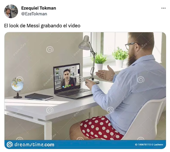 ¡Messi colgó un video pidiendo perdón al PSG y estallaron las redes con jocosos memes!