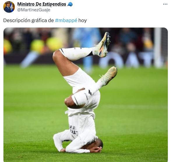 Los memes destrozan a Mbappé por la dura derrota del Real Madrid en Champions ante Liverpool