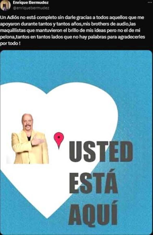 El motivo por el que ‘Perro’ Bermúdez anunció su salida de Televisa tras 50 años y advierte: “Eso nunca lo verás”