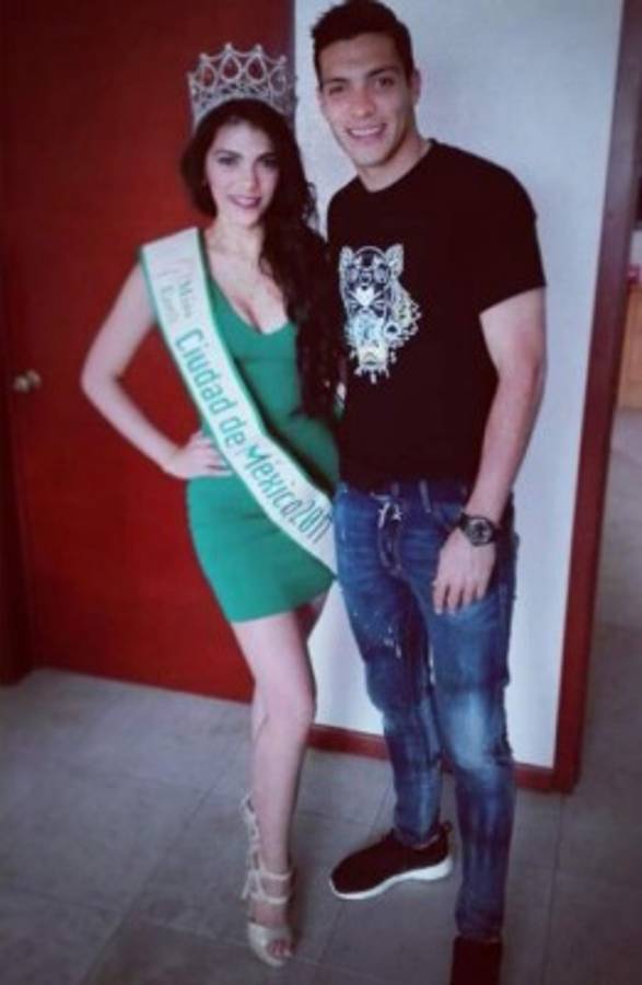 Ella es Miranda, la bella hermana del futbolista mexicano Raúl Jiménez