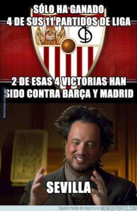 Con memes se burlan de la derrota del Real Madrid ante Sevilla