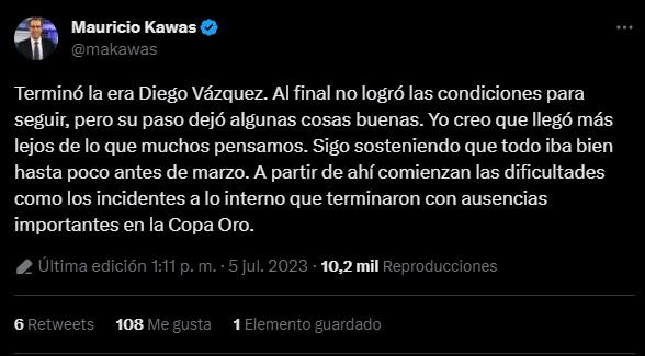 ”Diego Vázquez fue mejor que Bolillo”, “Fenafuth ha perdido tiempo”: Las reacciones de la prensa ante el adiós de “La Barbie”