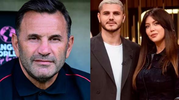 Polémica: Icardi rompió con Wanda Nara y el técnico del Galatasaray disparó contra la modelo