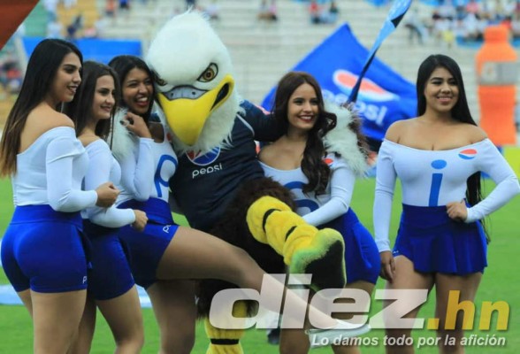 Fotos: La belleza que se hizo presente en el clásico Motagua-Olimpia