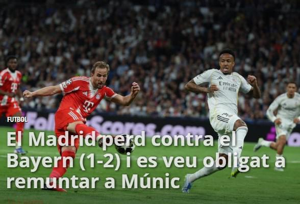 Lo que dice la prensa y la burla al Real Madrid tras caer ante Bayern: Toca remontar en Múnich