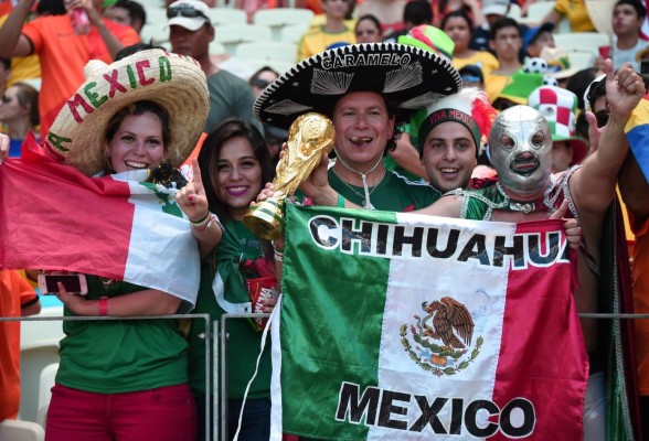 Ambiente en Fortaleza previo al Holanda-México