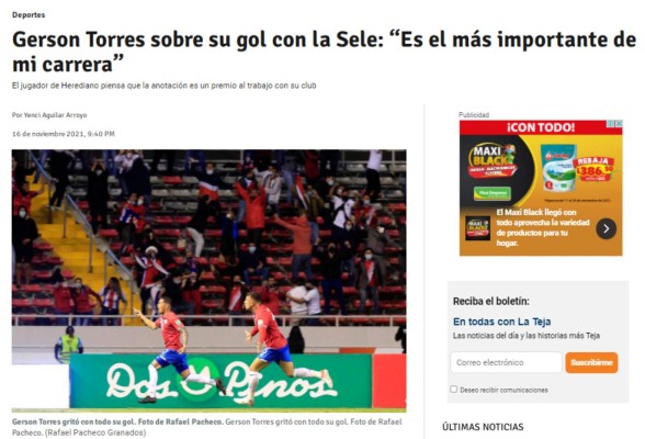 Hincaron a la 'H': lo que dicen en Costa Rica tras resucitar y acabar con el sueño de Honduras rumbo a Qatar