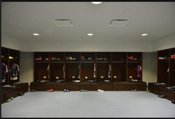 Así son los vestuarios de fútbol más bonitos del mundo y que quizás no has visto