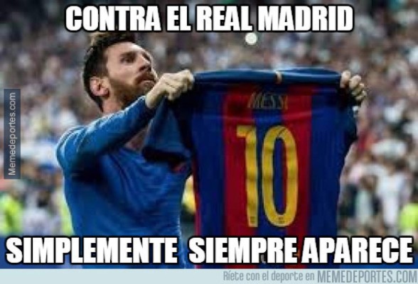 Terribles memes contra Neymar dejó el triunfo del Barcelona ante Real Madrid