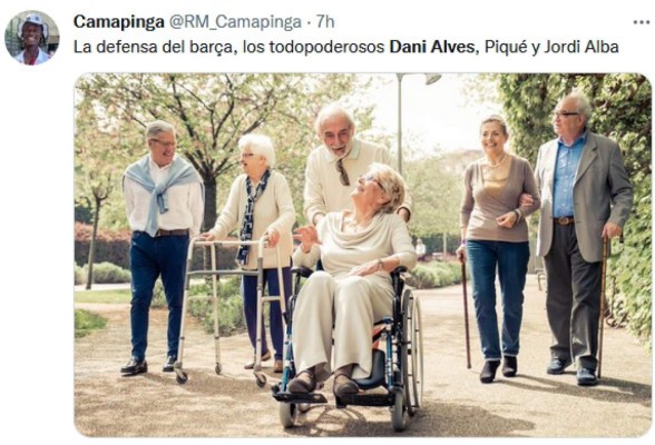 Dani Alves regresa al Barcelona y los memes destrozan al jugador brasileño por su edad