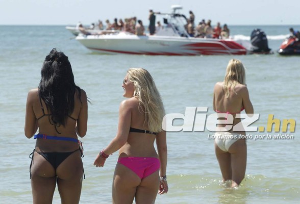 Las bellezas que calientan Fort Myers, lugar donde se concentra Honduras