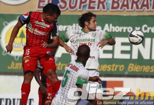 las mejores imágenes de la jornada 17 de la liga nacional de Honduras