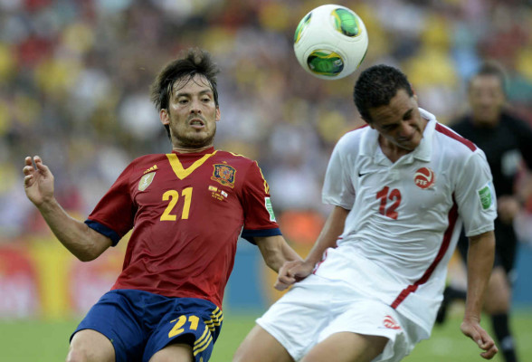 España aplastó 10-0 a Tahití en la Copa Confederaciones