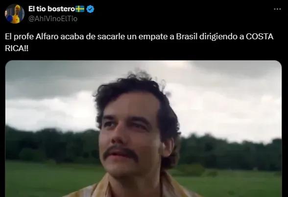 Ronaldinho protagonista y Vinicius víctima: los memes que dejó el amargo empate Brasil-Costa Rica en Copa América