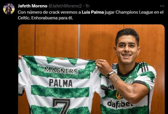 “Celtic está encantado”, “Luis Palma con número de crack”: Prensa internacional y nacional reacciona al fichaje del hondureño