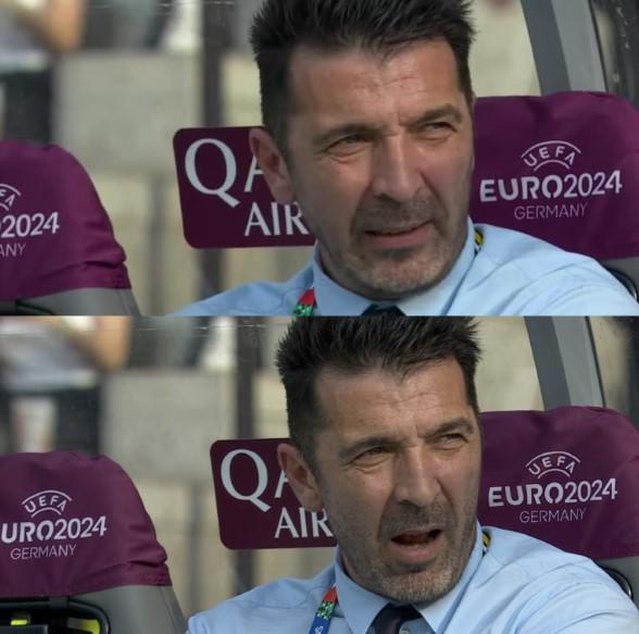 Desgarradoras imágenes de Italia, el último campeón de la Eurocopa, la decepción de Buffon y la fiesta de Suiza