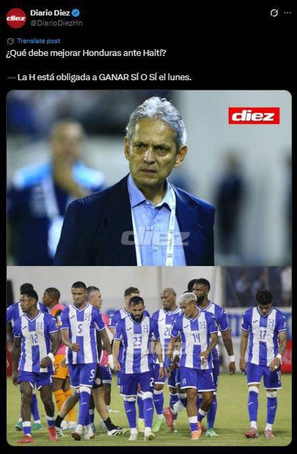 La queja de Costa Rica ante Concacaf y así reaccionó la prensa tras el empate de Honduras: El amuleto y Nos fallaron