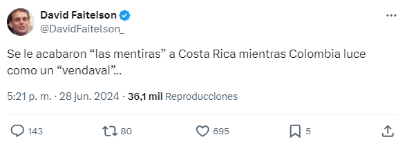 Lo que dicen los medios de la goleada a Costa Rica: Faitelson con dardazo, “golpe de realidad” y se burlan de Honduras