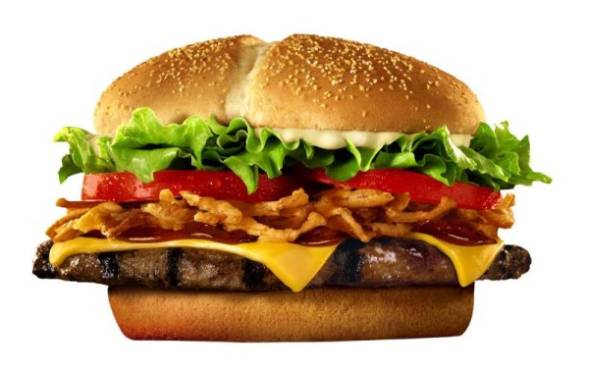 Las hamburguesas. Ricas pero grasosas y dañinas para los futbolistas.