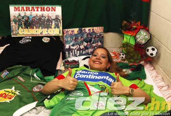 Tanya Rodríguez, una fan enamorada del Marathón