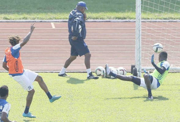 Las imágenes curiosas que dejó la última práctica de la Selección de Honduras