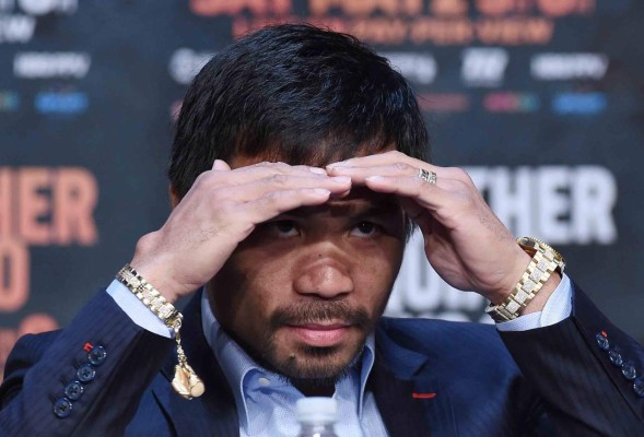 La mejores imágenes previo a la pelea del siglo