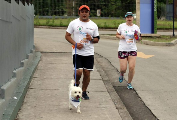 La carrera animalista fue un éxito en Tegucigalpa