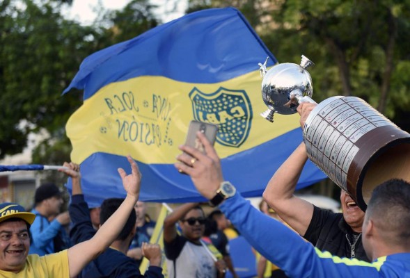 FOTOS: La impresionante despepida de los aficionados al Boca Juniors