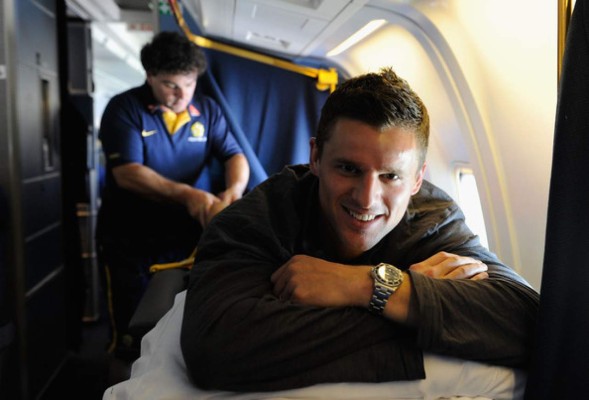 Así es el lujoso avión en el que viajará Australia desde San Pedro Sula