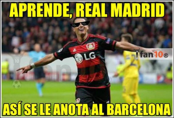 El Barcelona, Messi, Chicharito y Mou se roban el show con los memes