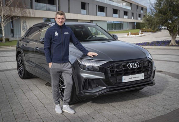 Los espectaculares autos Audi 2020 de los futbolistas del Real Madrid: El de Vinicius es una joya