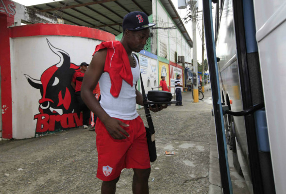 Atlético Choloma, viajó completo a Tegucigalpa.