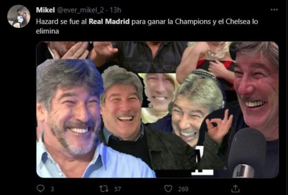 Los nuevos memes que hacen pedazos a Hazard y el Real Madrid tras ser eliminados en la Champions League