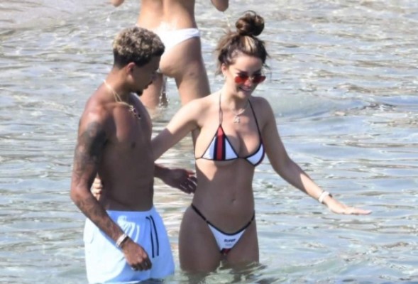'Con las manos en la masa': Las picantes vacaciones de Dele Alli con Ruby Mae en Grecia