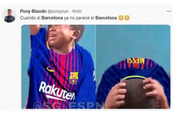Los otros memes de la paliza del Bayern Munich al Barcelona; destrozan a Messi y a Jordi Alba