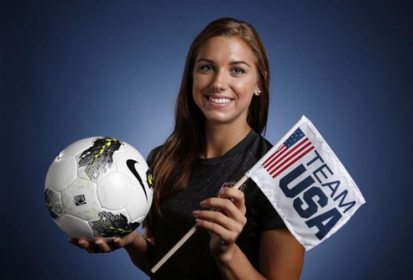 FOTOS: Alex Morgan, la diva del fútbol que admira a Messi
