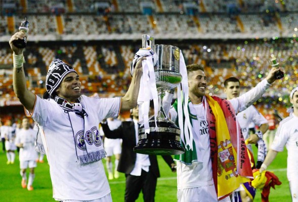 Real Madrid es campeón de la Copa del Rey 2014.