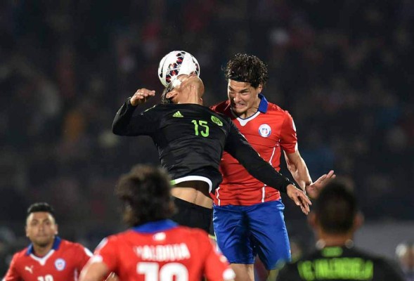 Imágenes del partidazo entre Chile-México
