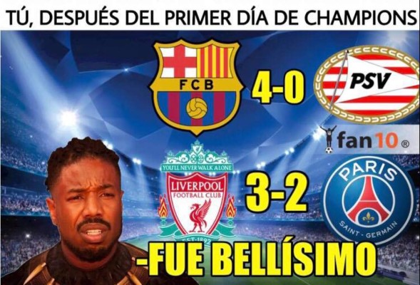Messi, Facebook y los terribles memes de la jornada de la Champions League