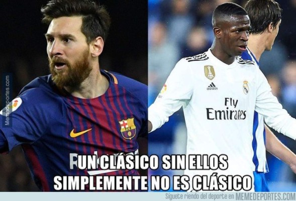 Descuartizan en memes al Real Madrid tras paliza recibida por el Barcelona