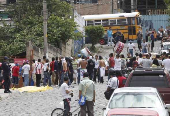 Casos de violencia que involucran a aficionados de clubes en Honduras