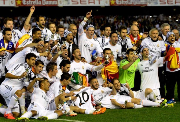 Real Madrid es campeón de la Copa del Rey 2014.