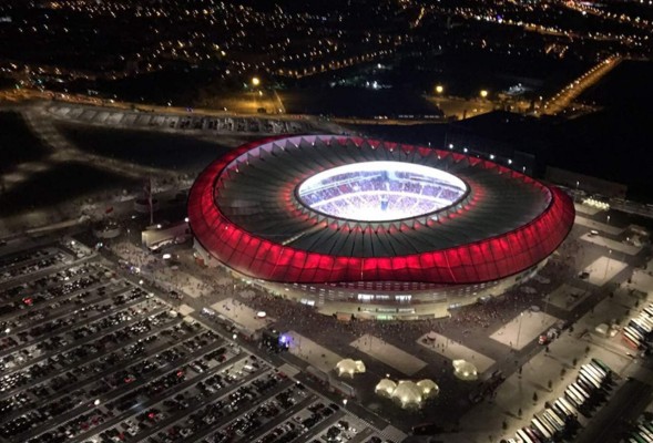Así es el Wanda Metropolitano, estadio que acogerá la final de Champions League