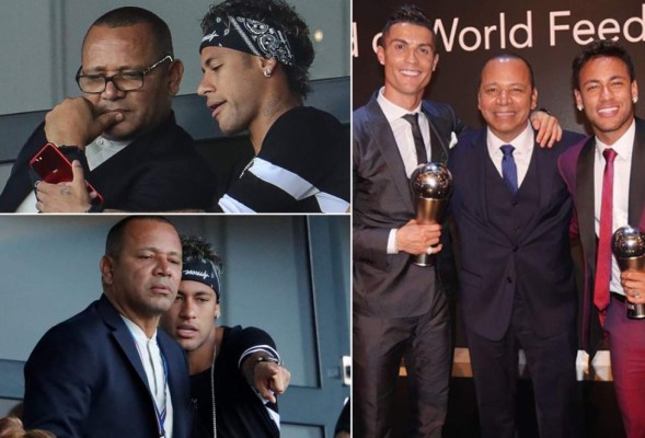 Así ha sido el 'sorprendente' cambio físico del padre de Neymar y lo presumen en redes