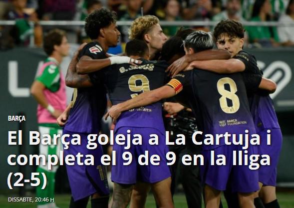 Liga negreirizada; el árbitro echa una mano al Barça: la prensa tras polémico triunfo